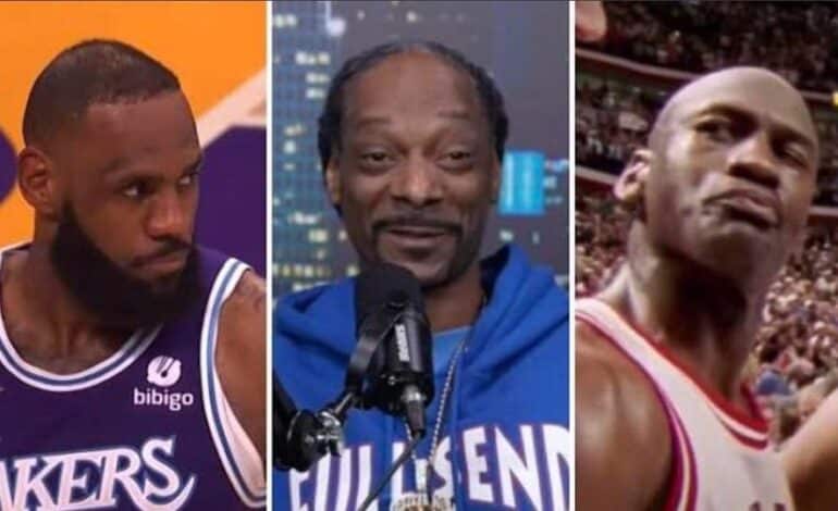 NBA – Snoop Dogg lâche son GOAT, Jordan et LeBron James snobés !￼