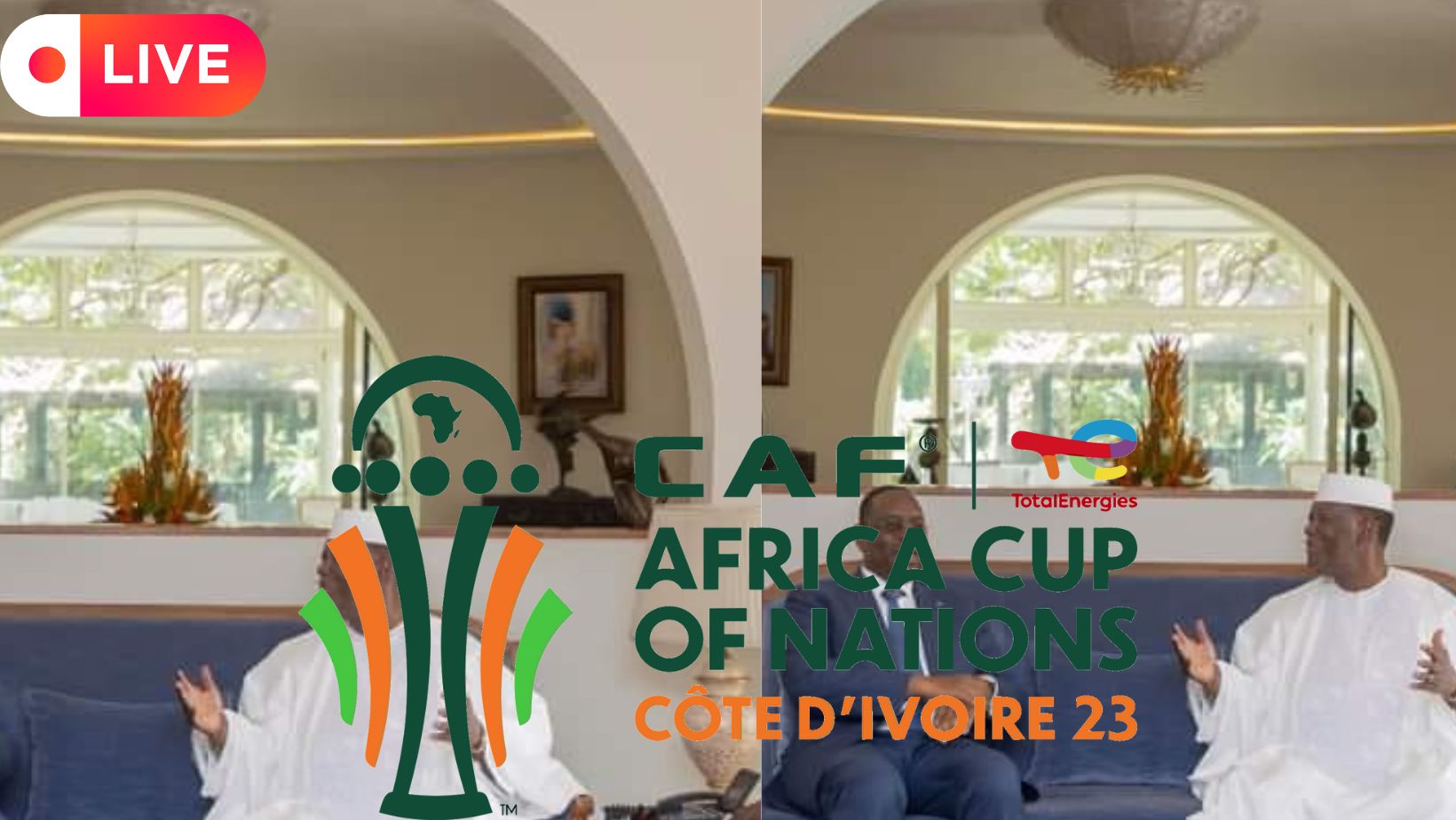 CAN Côte d’Ivoire 2024 : Alassane Ouattara promet la coupe á son pays ou au Sénégal