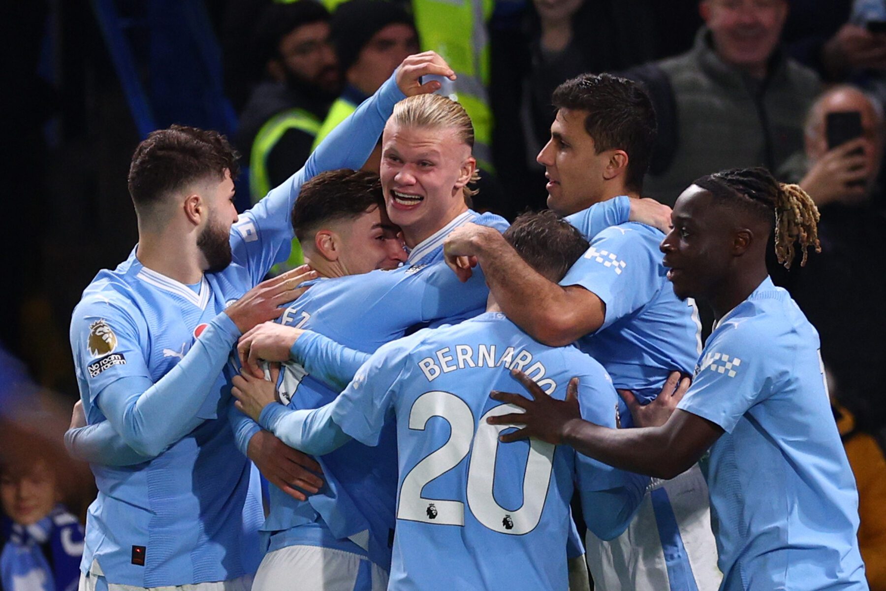 Premier League: Manchester City bat Everton avec le retour des buts de Haaland