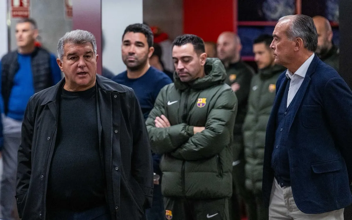 Barcelone: Joan Laporta  “Xavi?, si ça avait été un autre entraîneur, je l’aurais déjà viré”